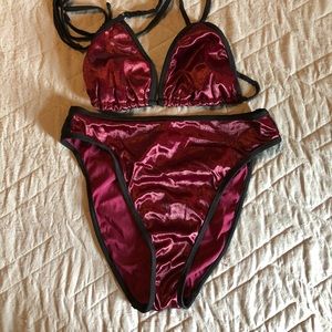 Sexy Shiny Vintage 90s Mossimo Bikini